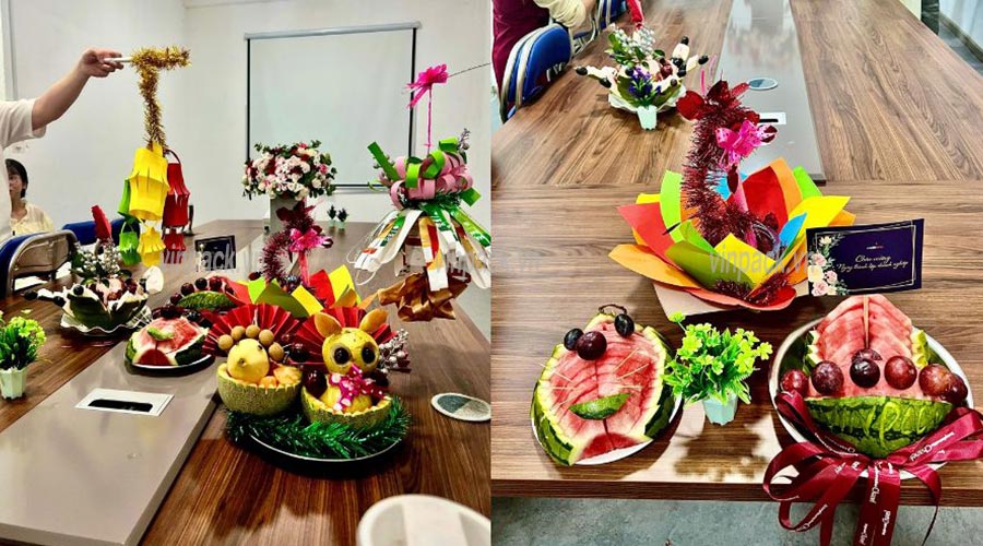 Cuộc thi làm lồng đèn của nhân viên