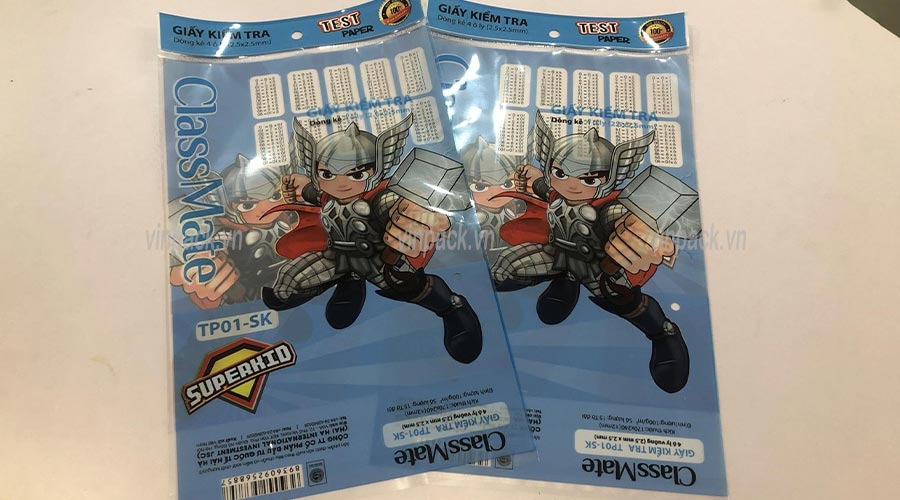 Bao bì văn phòng phẩm Vinpack - Giải quyết gọn, nhẹ cho bạn