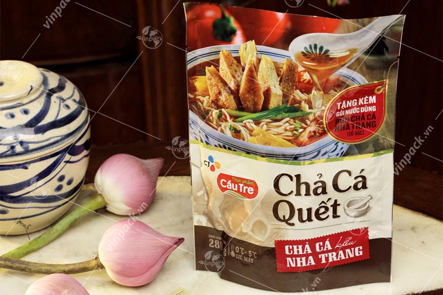 bao bì chả, bao bì đựng chả, bao bi cha, bao bi dung cha, bao bì chả cá, bao bì chả lụa