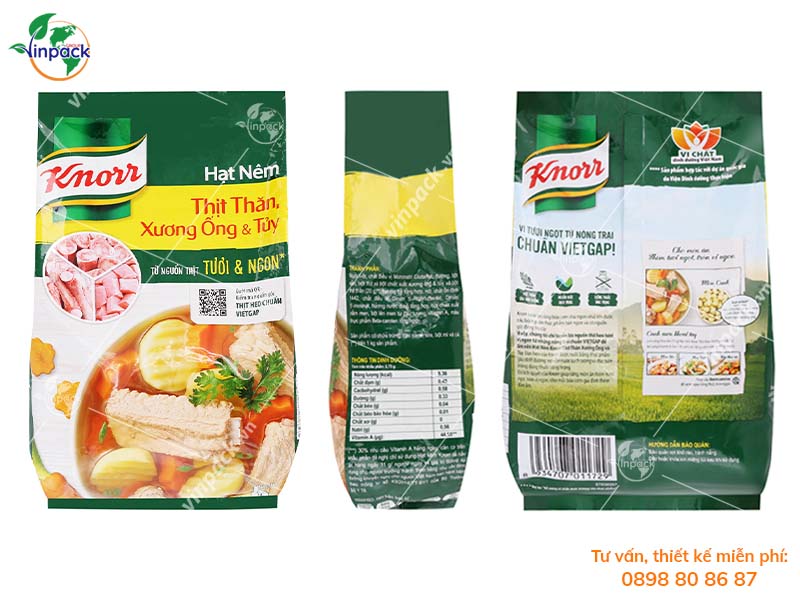 Seasoning powder packaging