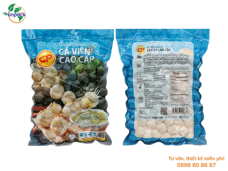 Fish balls packaging