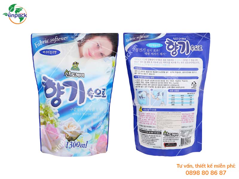 Fabric softener packaging 