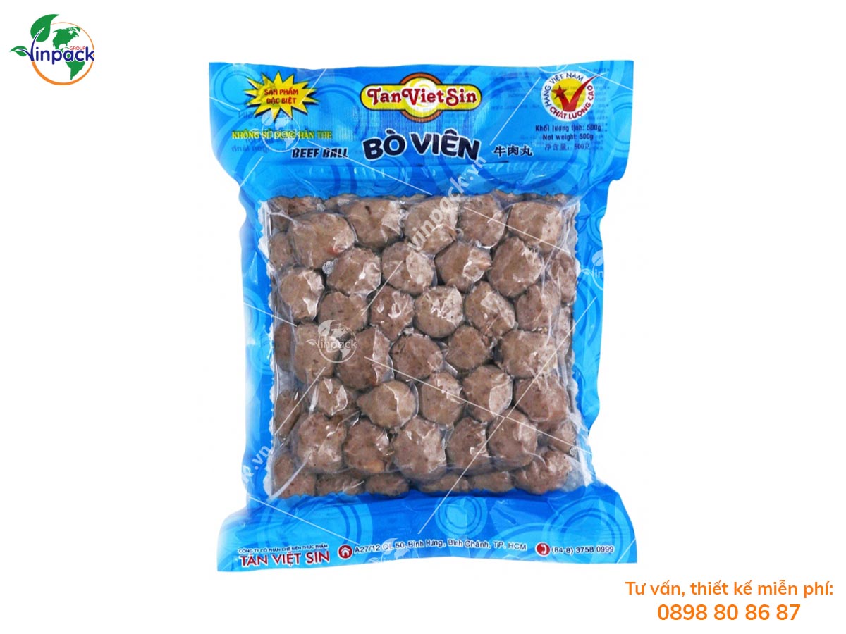 Beef balls packaging