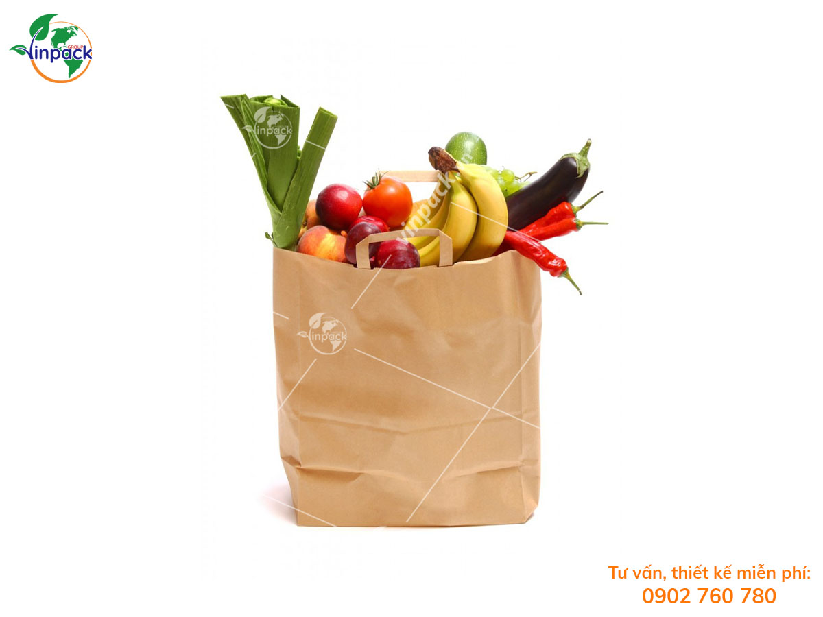 Túi giấy đựng hoa quả