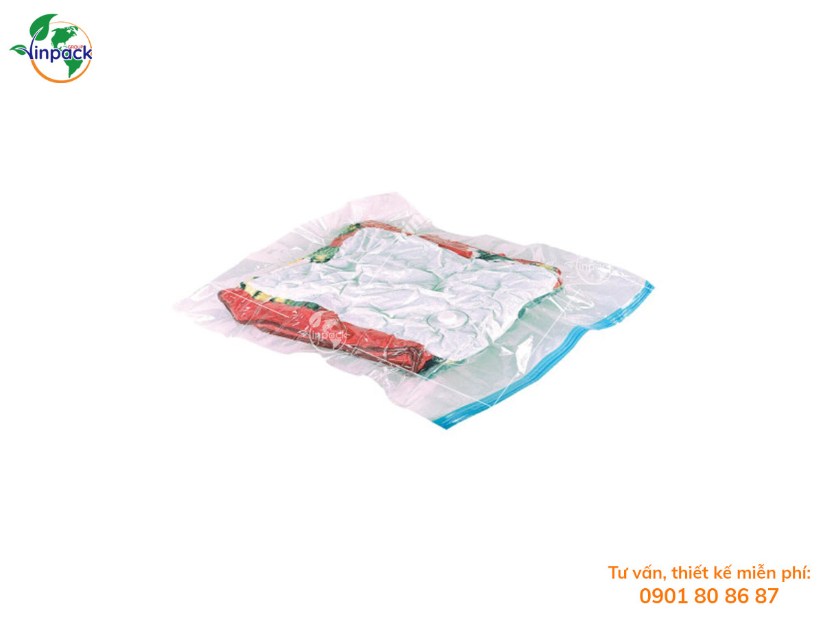 Clothes vacuum bag