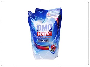 Washing powder packaging