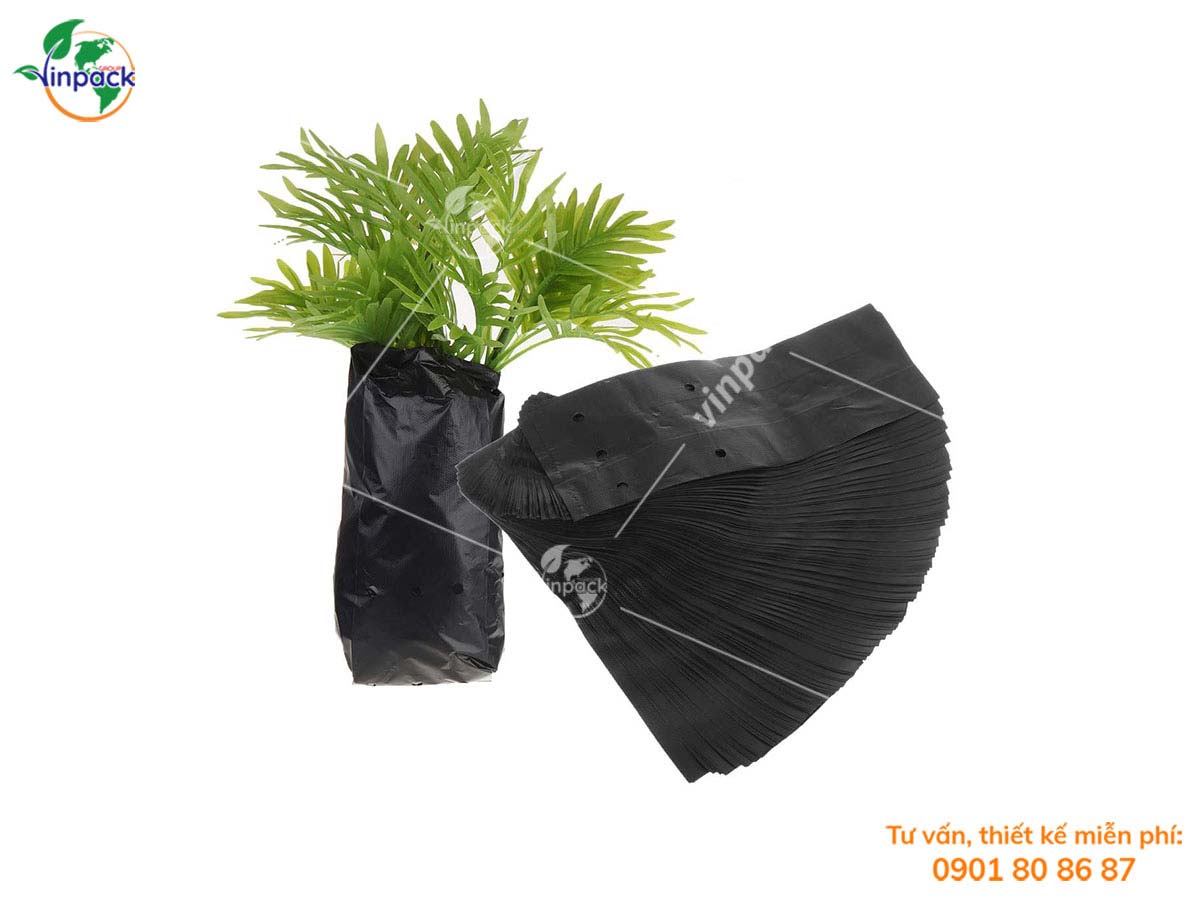 Black plant nursery bag