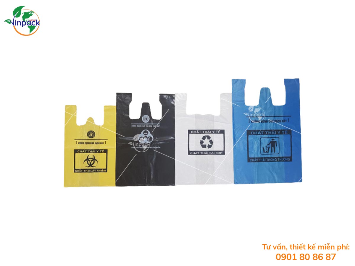 Printed garbage bags