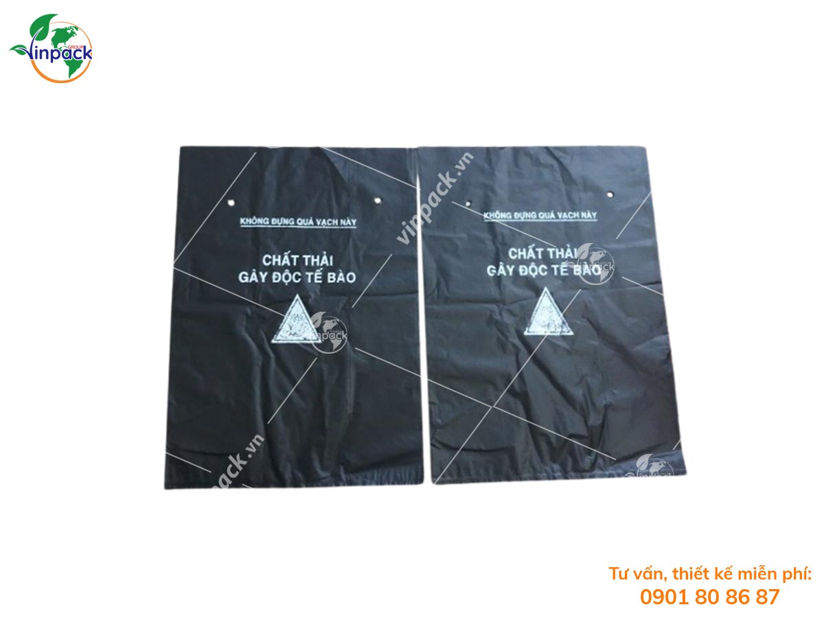 Printed garbage bags