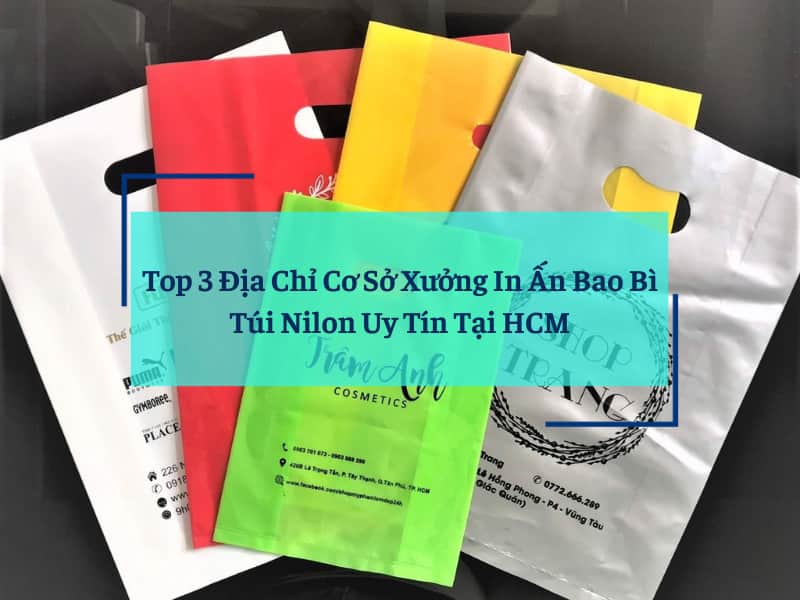 Top 3 Địa Chỉ Cơ Sở Xưởng In Ấn Bao Bì Túi Nilon Uy Tín HCM