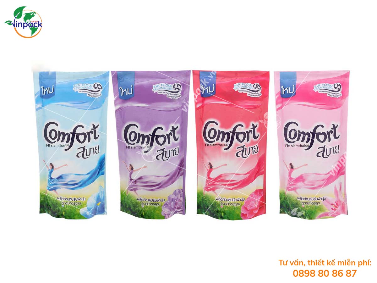 Fabric softener packaging 