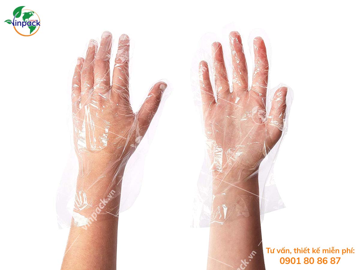 Plastic gloves