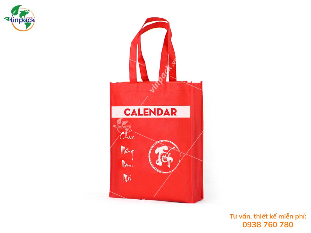 Non-woven calendar bag