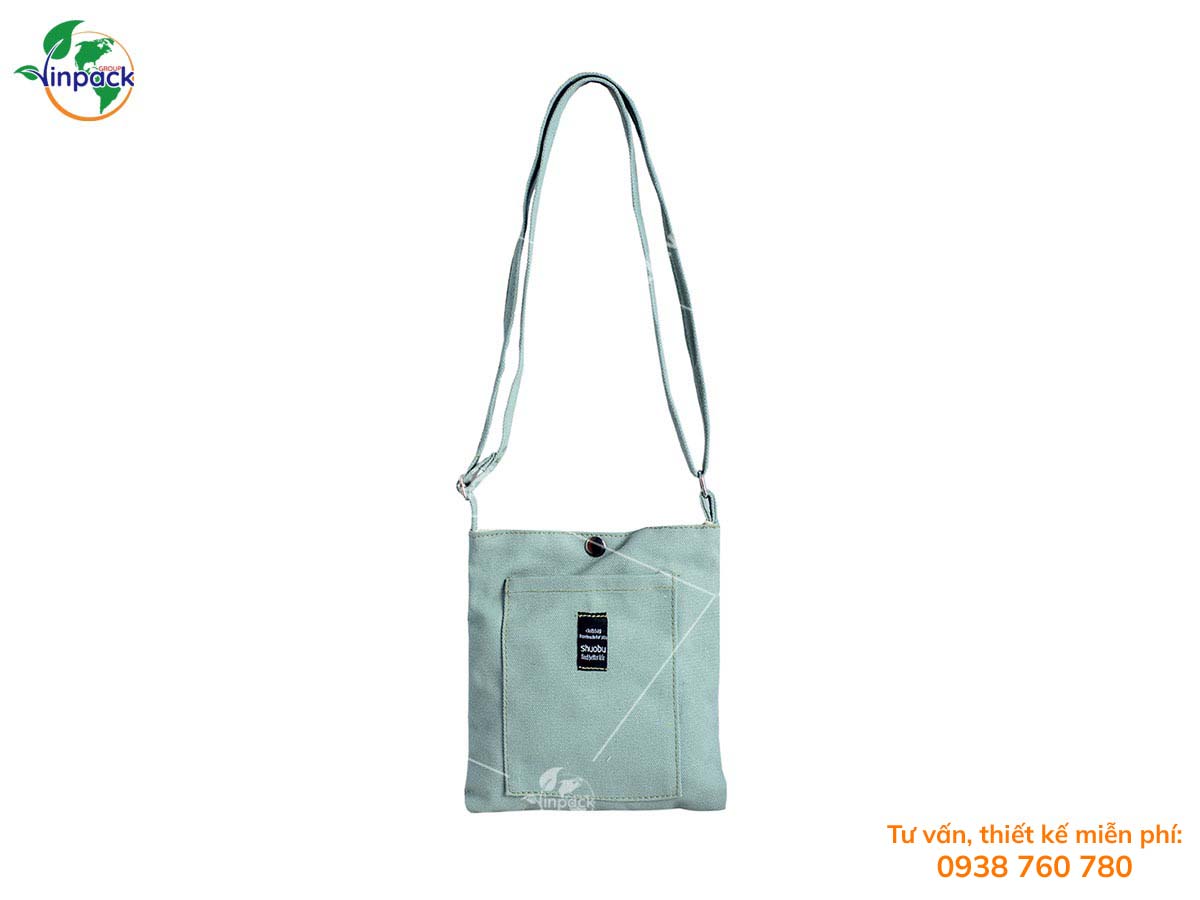 Canvas crossbody bag