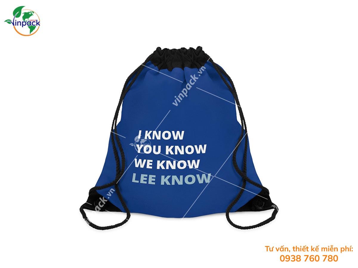 Parachute drawstring bag