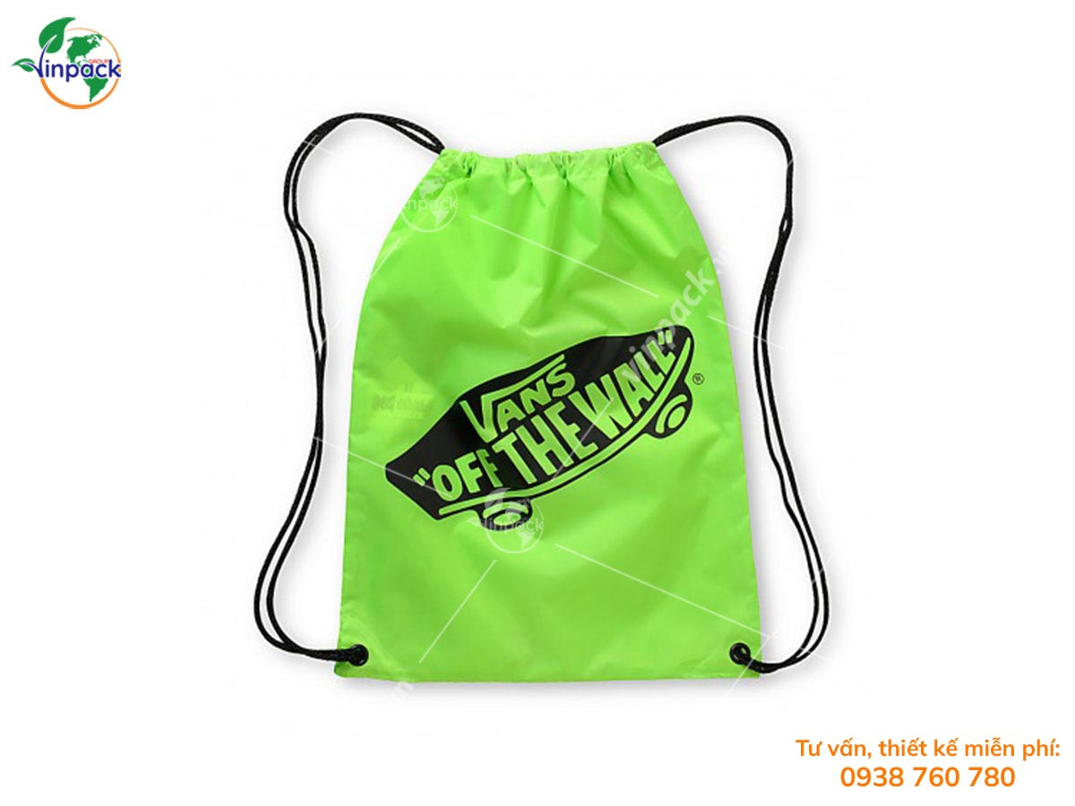 Parachute drawstring bag