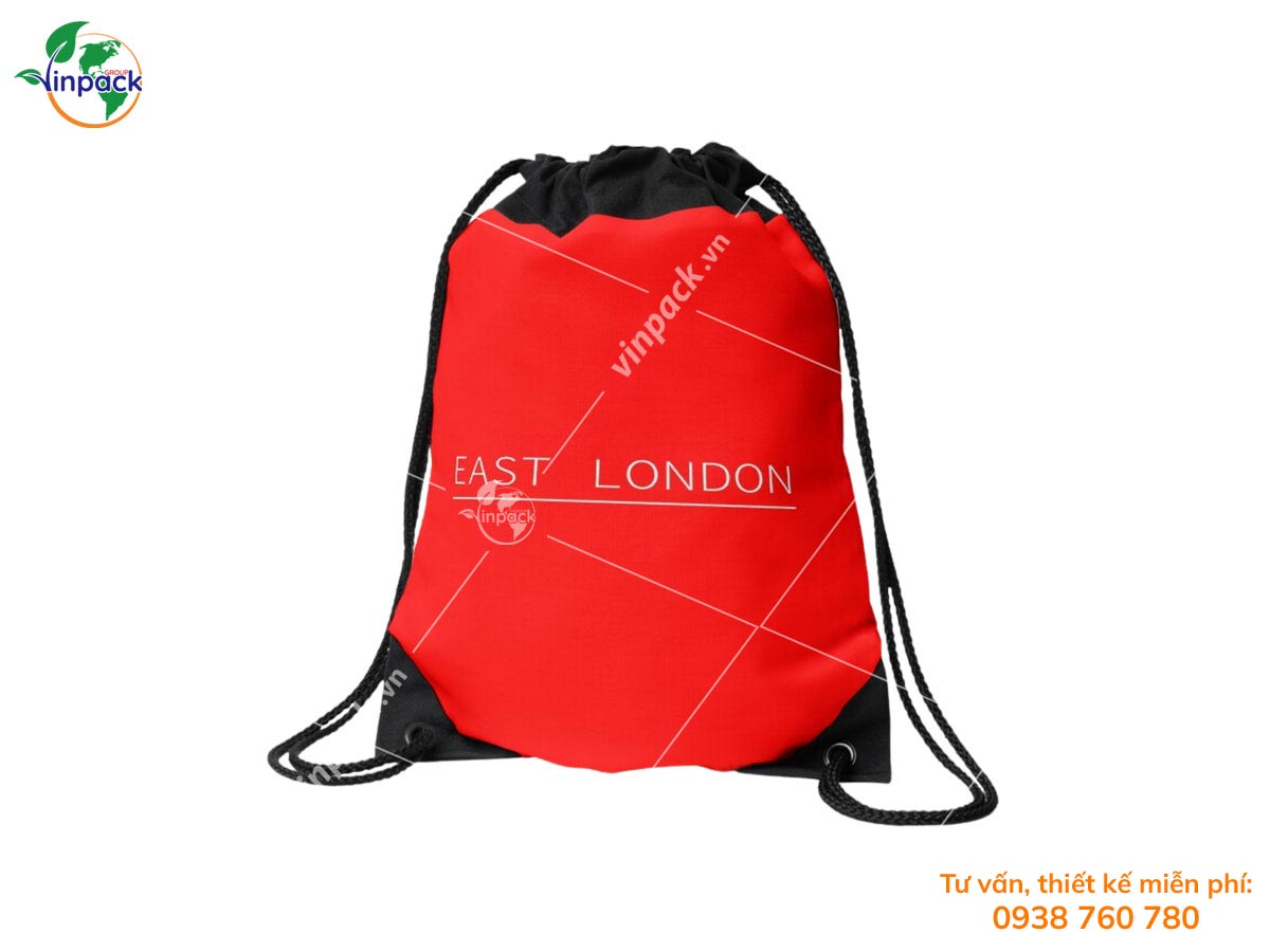 Parachute drawstring bag