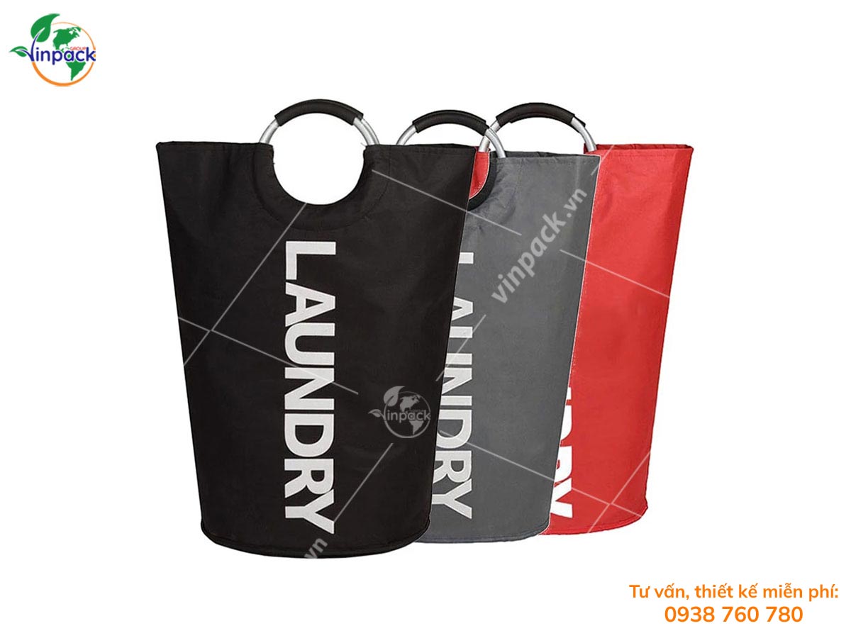 Parachute laundry bag