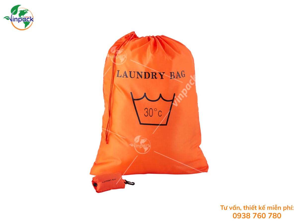 Parachute laundry bag