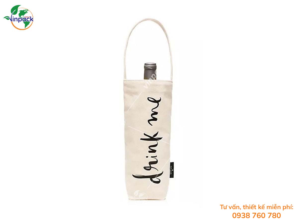 Jute wine bag