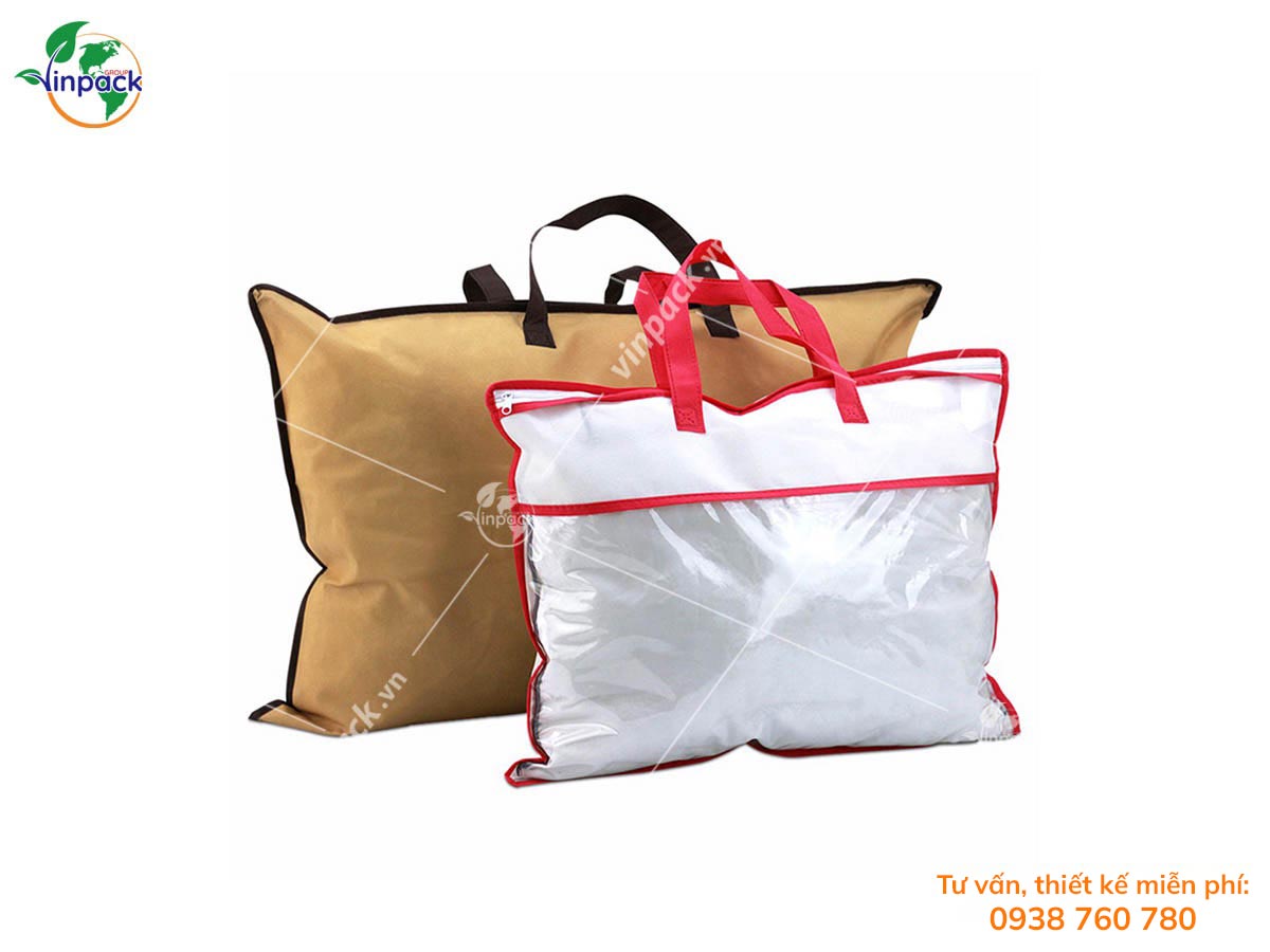 Non-woven bags for blankets, sheets, mattresses