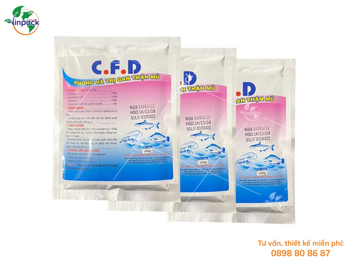 Probiotics aquaculture packaging