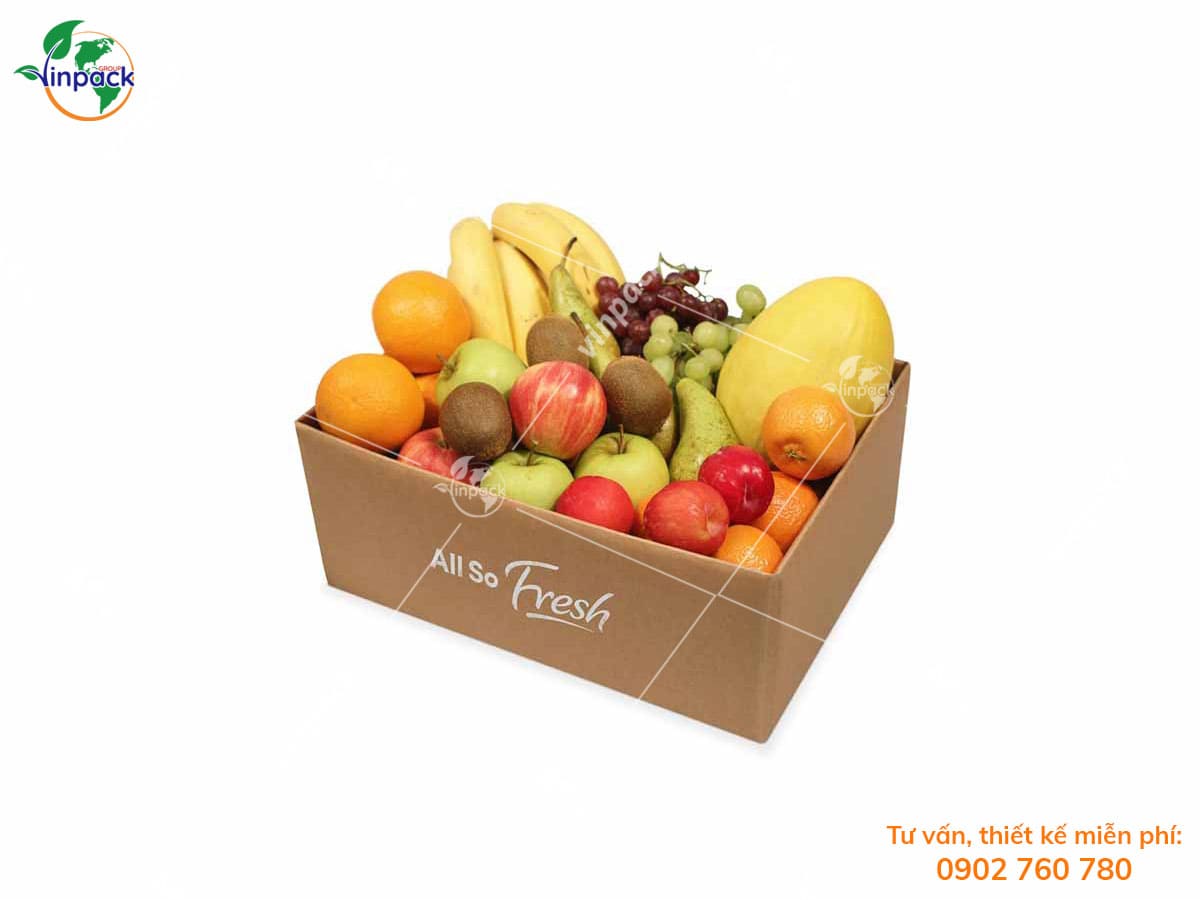 Fruit paper box