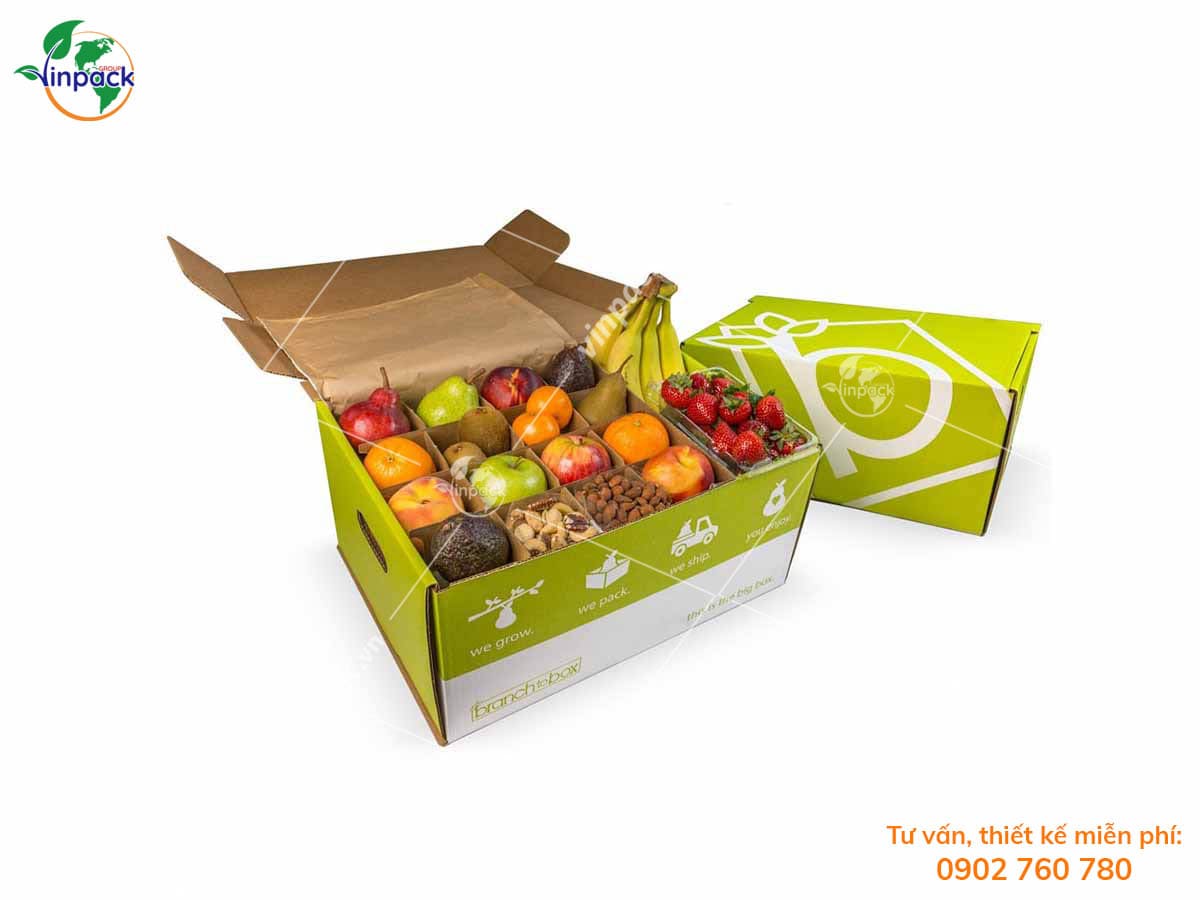 Fruit paper box