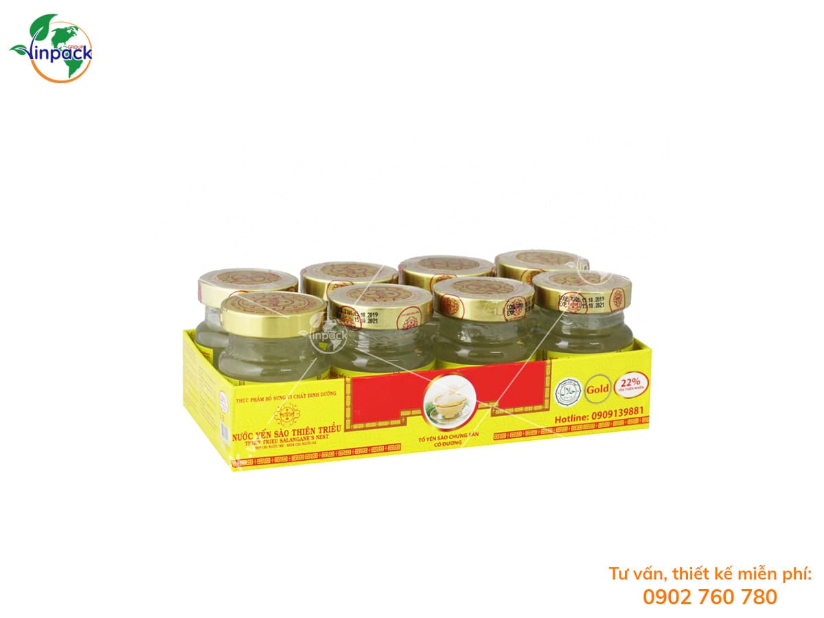 Bird nest packaging box