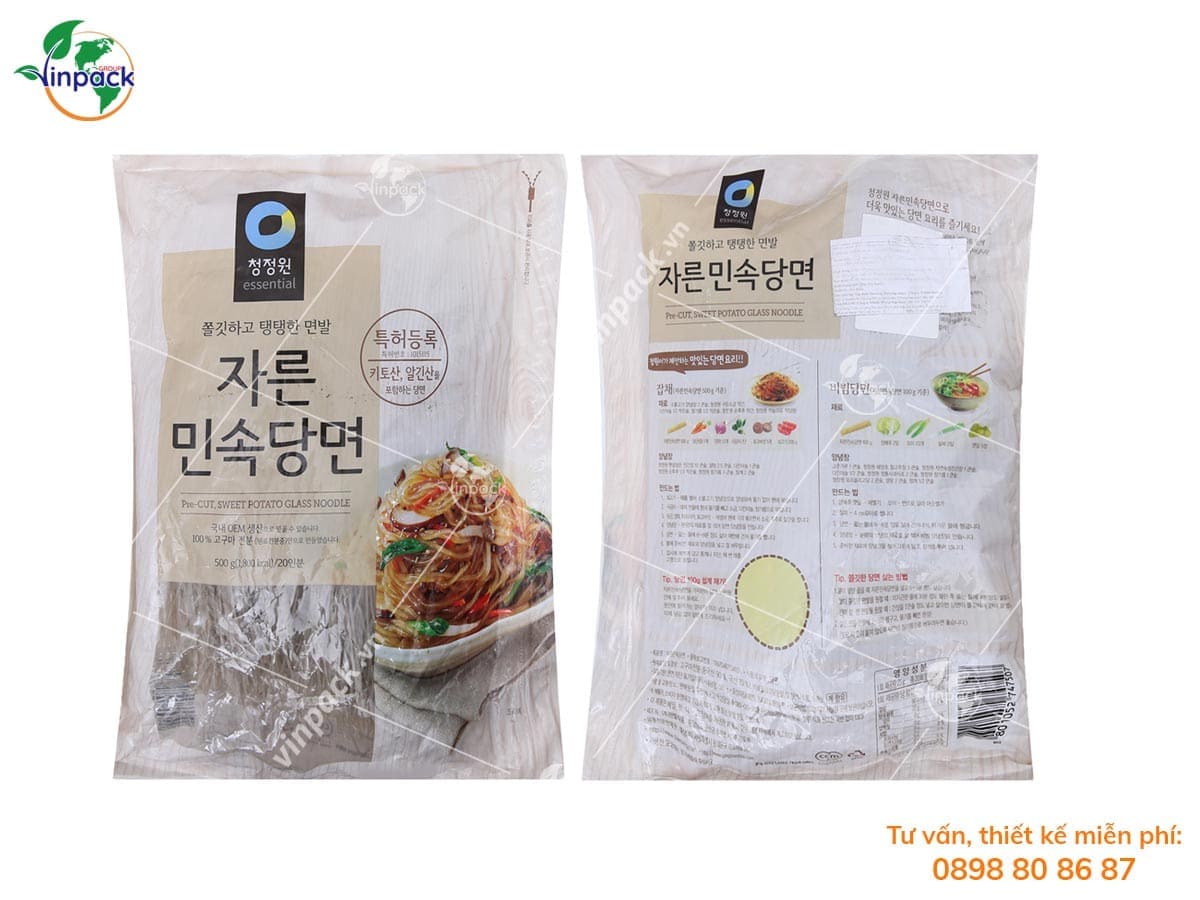 Vermicelli packaging