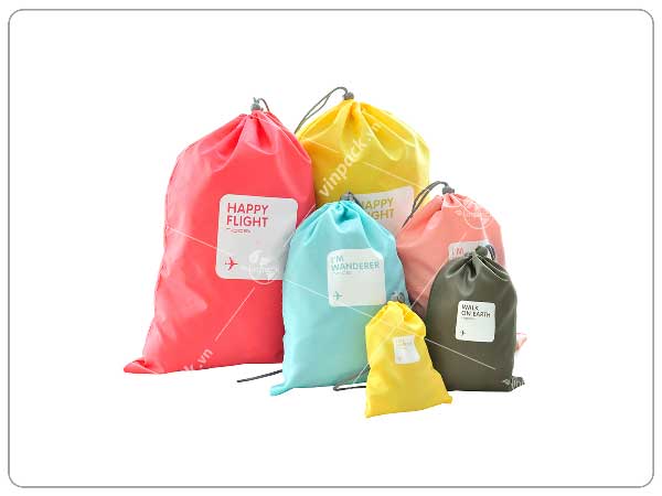 Parachute fabric bags