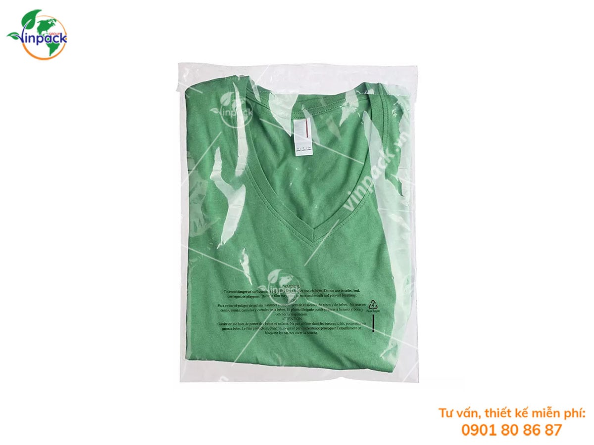 Plastic PP self adhesive resealable bag