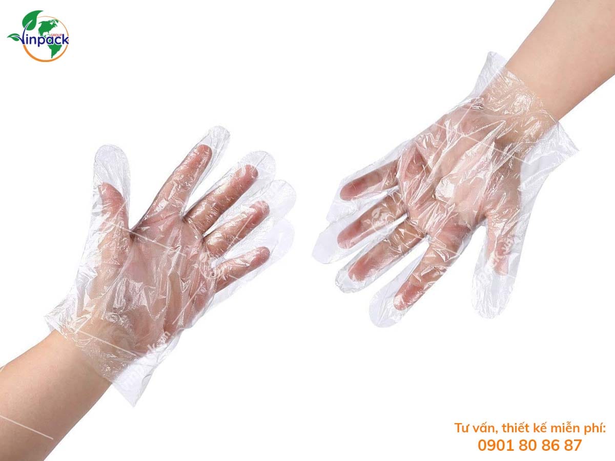 Plastic gloves