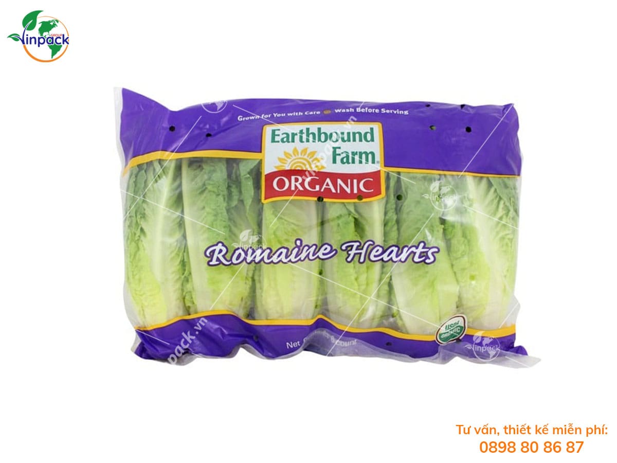 Fresh vegetable packaging