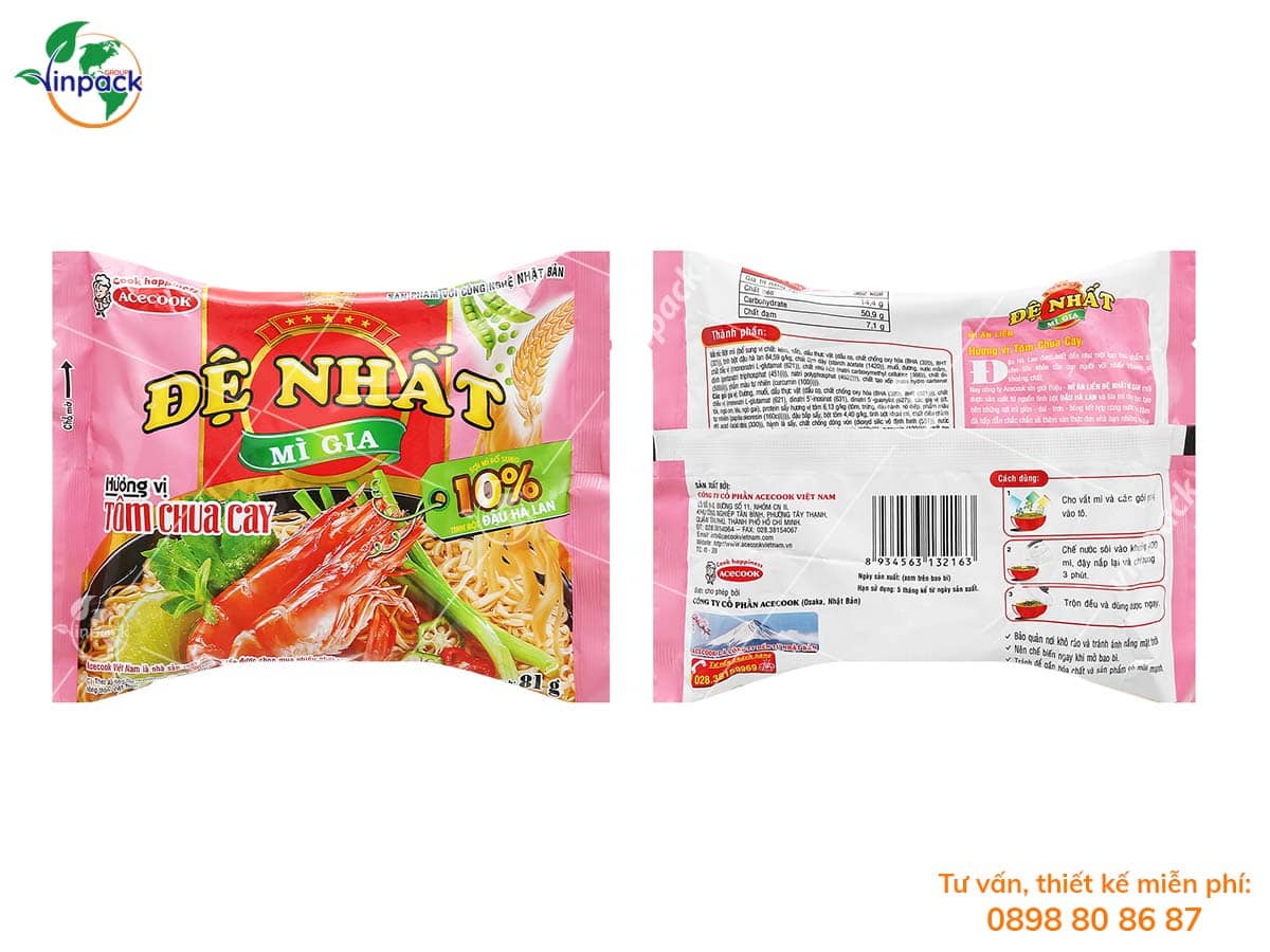 Noodle packaging