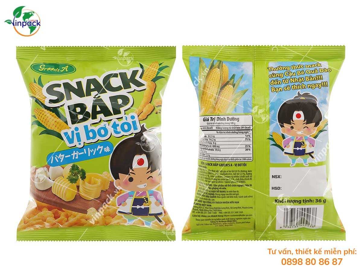 Snack packaging