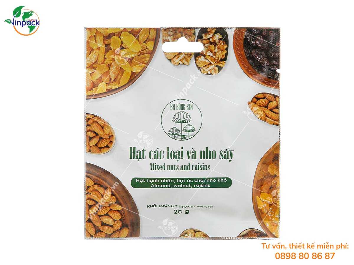 Dried fruit packaging