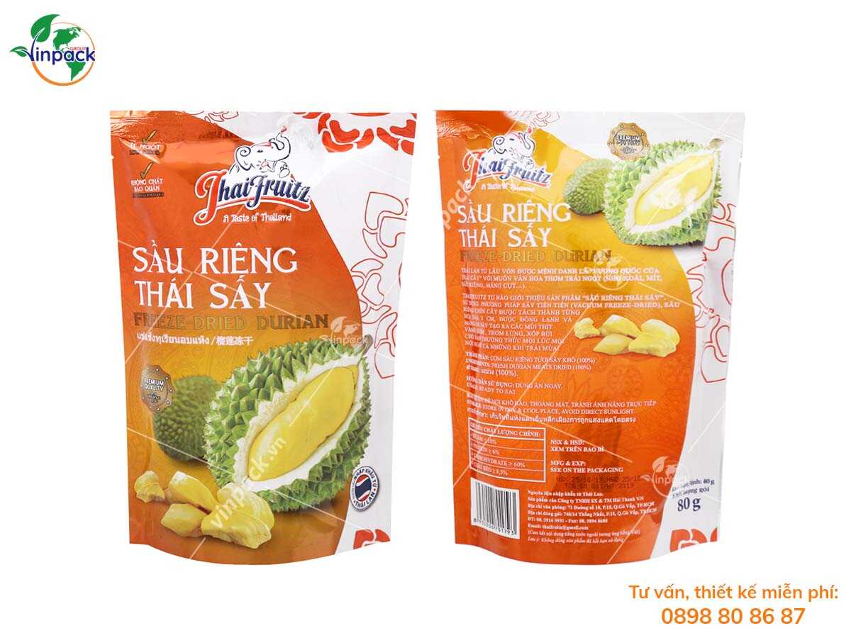 Dried fruit packaging