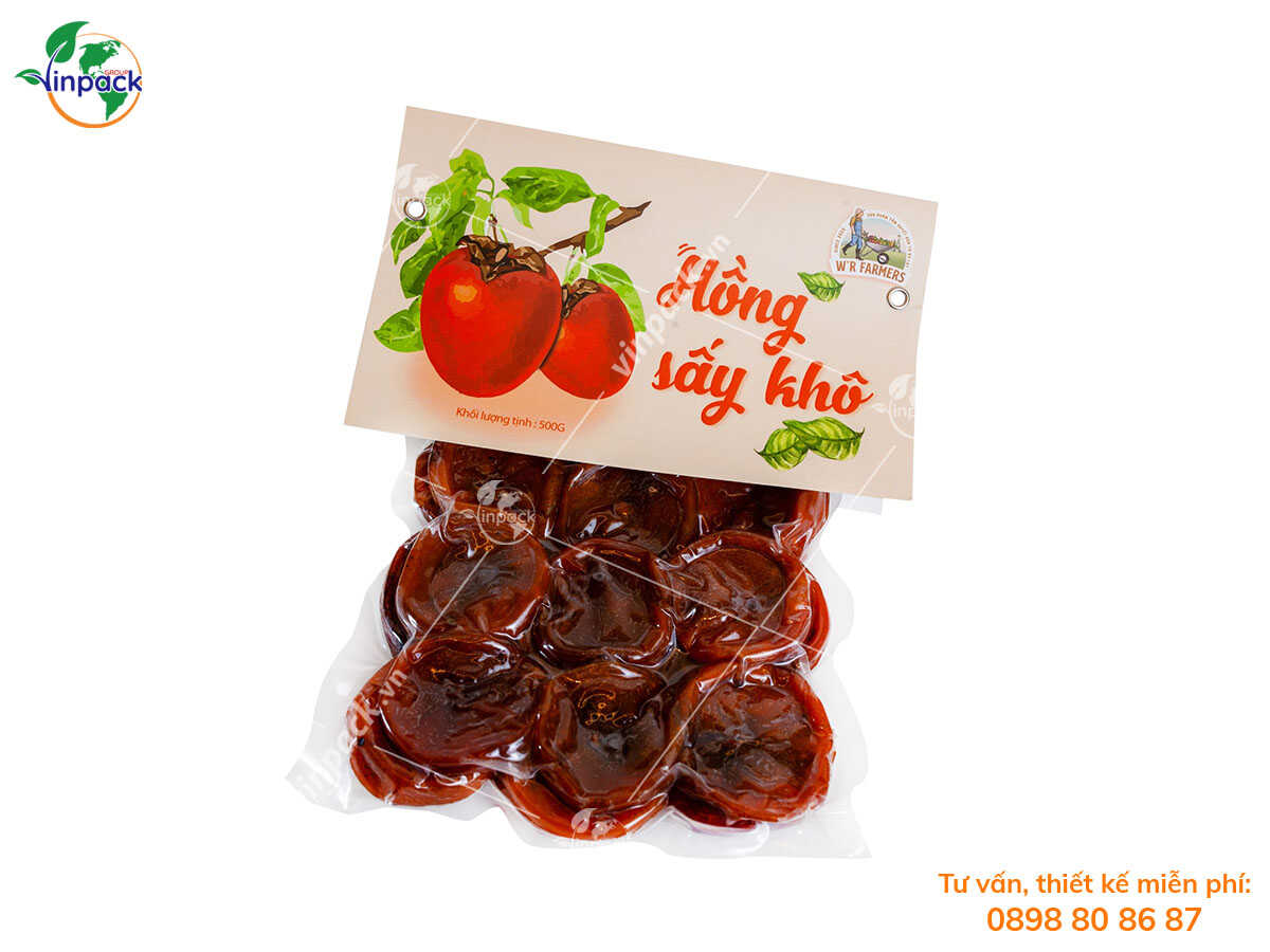 Dried persimmon packaging