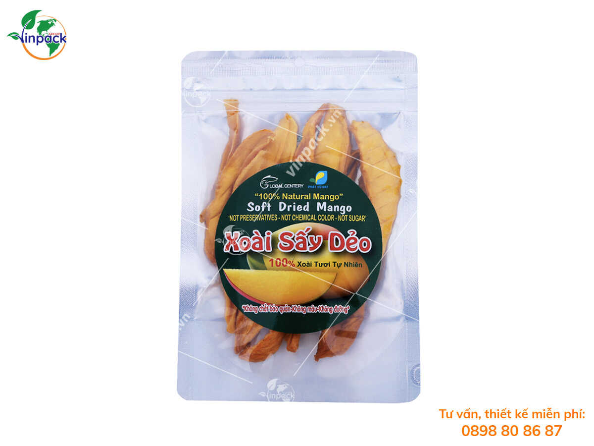 Dried mango packaging