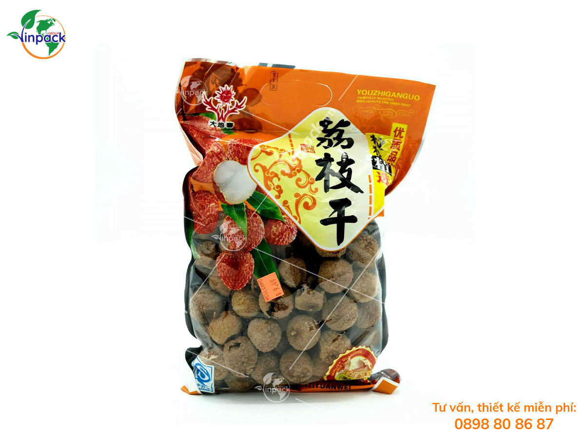 Dried lychee packaging