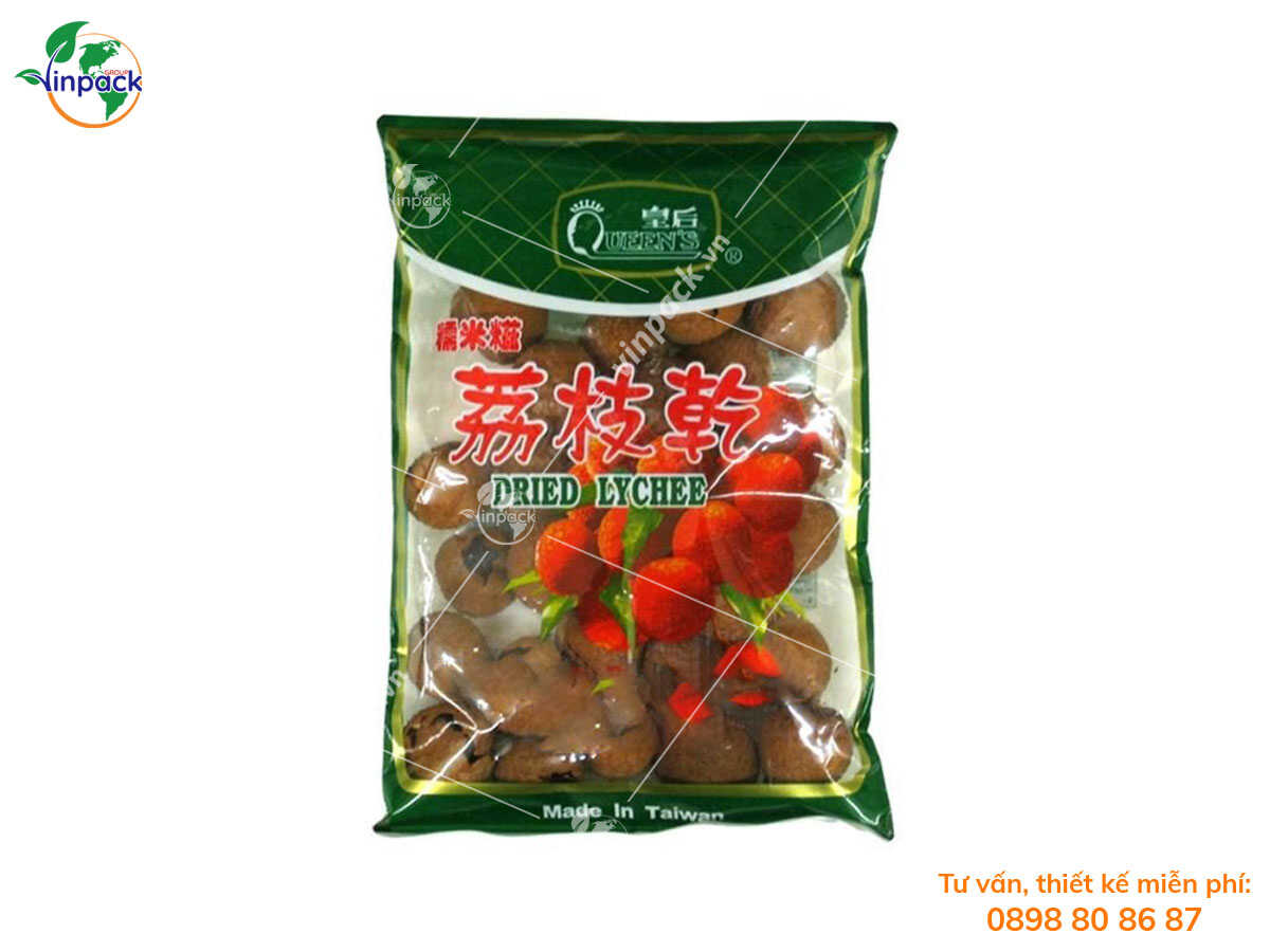 Dried lychee packaging