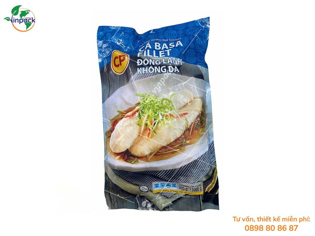 Basa fish packaging