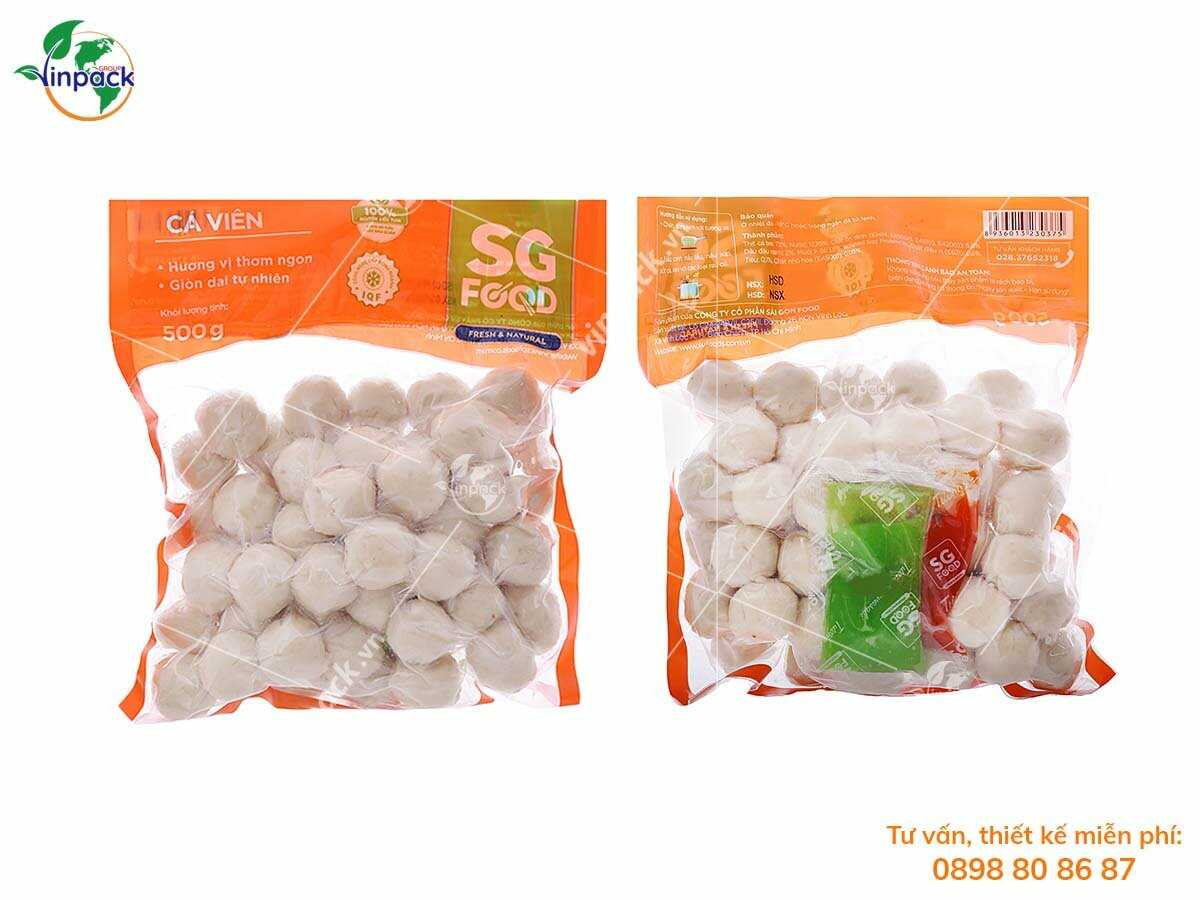 Fish balls packaging