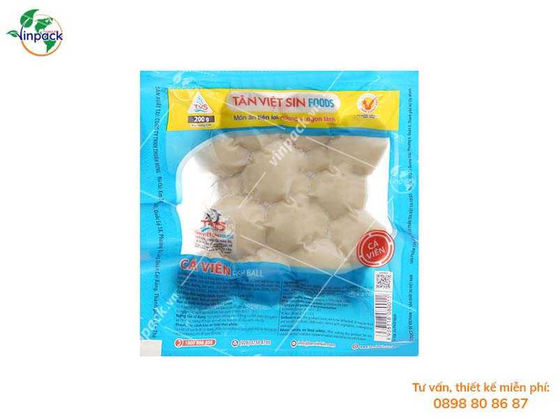 Fish balls packaging