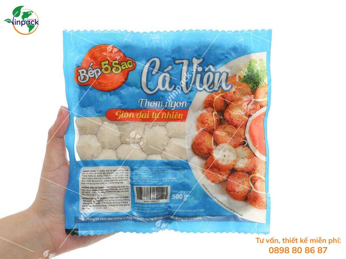 Fish balls packaging