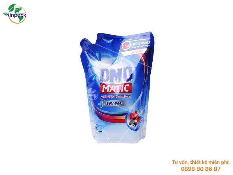 Washing powder packaging