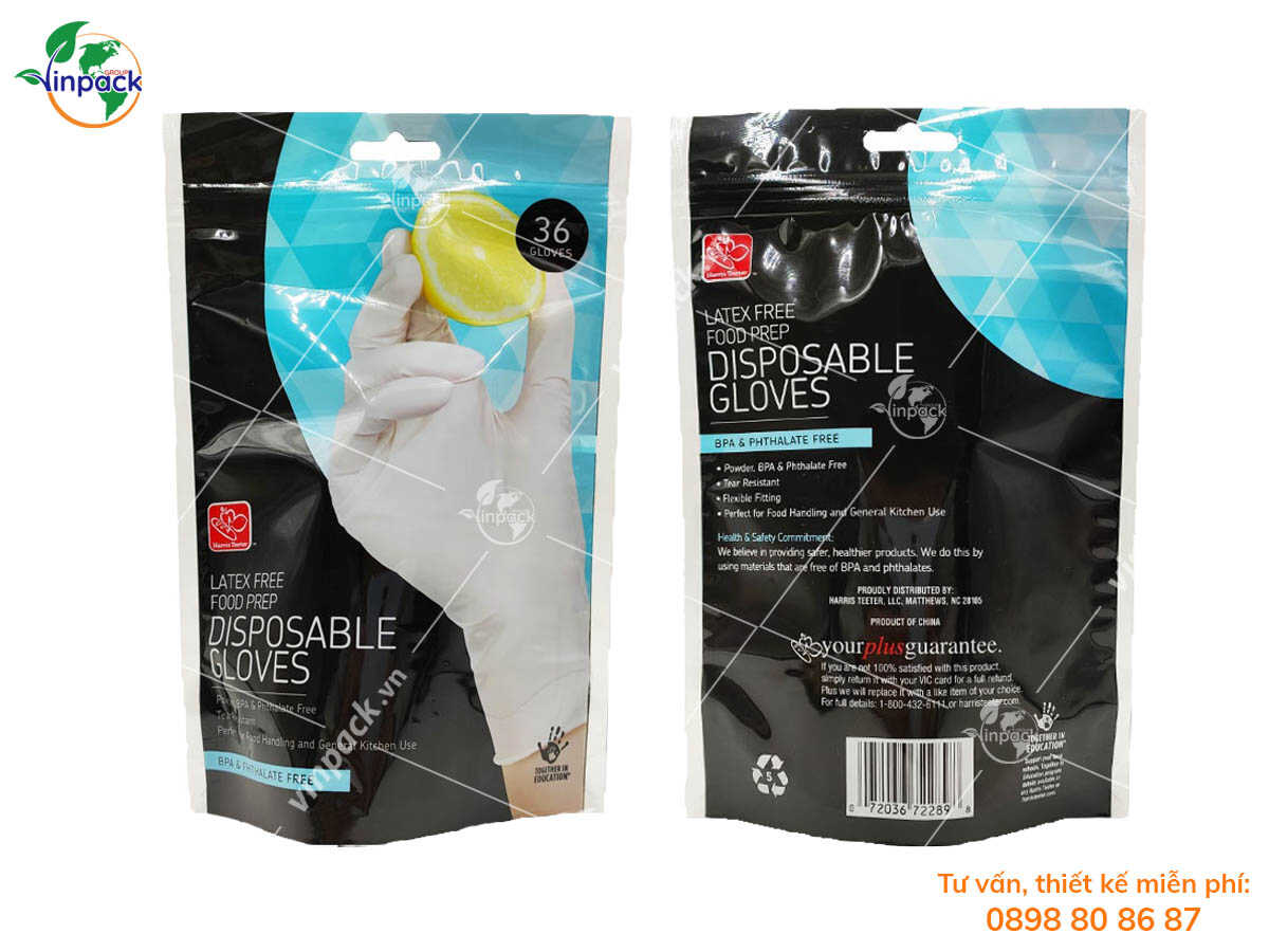 Gloves packaging