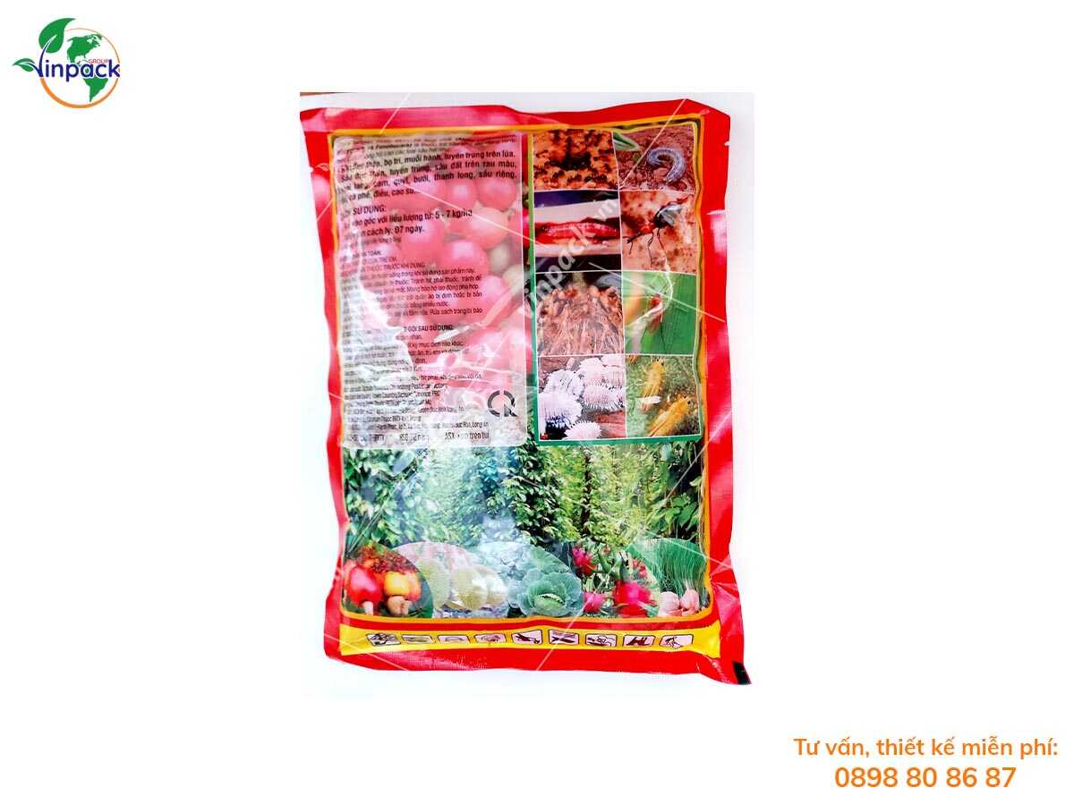 Pesticides pouches packaging