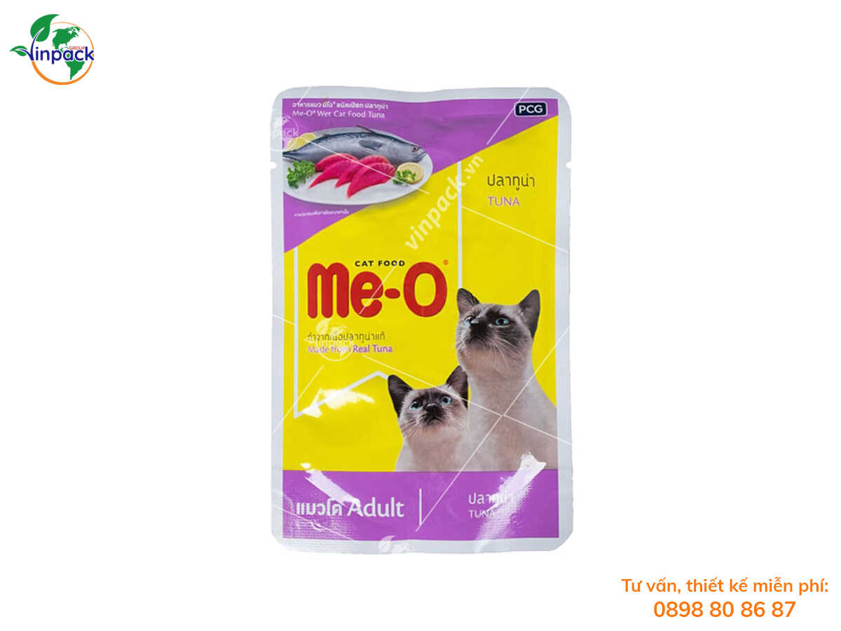 Pet food packaging